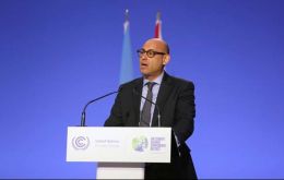 “We know that the burden of response sits with 20 countries,” said UN climate chief Simon Stiell, referring to the nations of the Group of 20