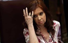 CFK will have no immunity, parliamentary or otherwise, after Dec. 10.