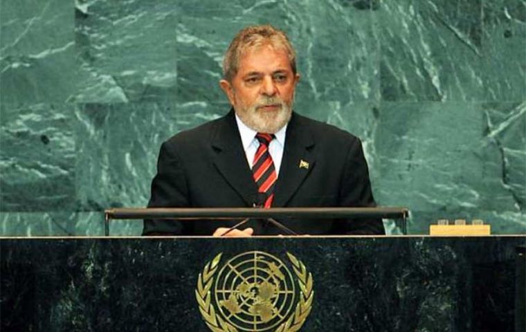 “Stability and security will not be achieved where there is social exclusion and inequality,” Lula told the UNGA 