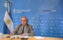 Tettamanti insisted on Buenos Aires' “full willingness” to establish with London a “renewed bilateral agenda”