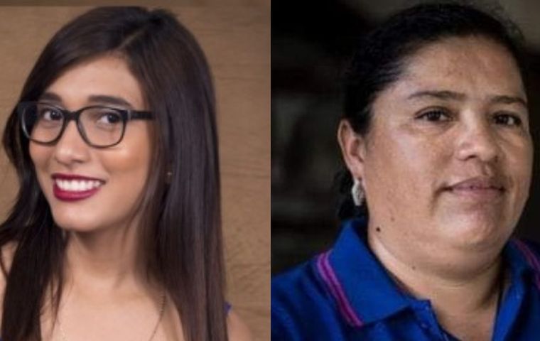 The two women have been detained since April for their involvement in protests against Daniel Ortega's regime