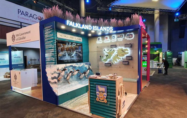 Falklands will have stand 205, at the Manchester Central Convention Complex and extends an invitation to all visitors and participants. (Pic FIGO)