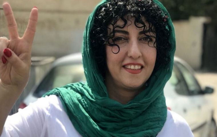 Narges kept up her activism despite numerous arrests by Iranian authorities and remained a light for the nationwide protests sparked by the death of Mahsa Amini l