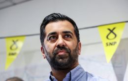 First Minister Humza Yousaf said his wife's parents, who live in Dundee, travelled to Gaza to see her father's sick mother.