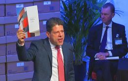 GSLP leader Fabian Picardo walked into the John Mackintosh Hall victorious, as an exuberant crowd of supporters chanted ‘four more years’.
