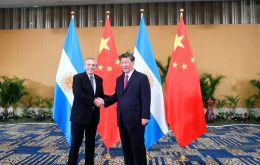 Fernández met with Xi Jinping in Beijing