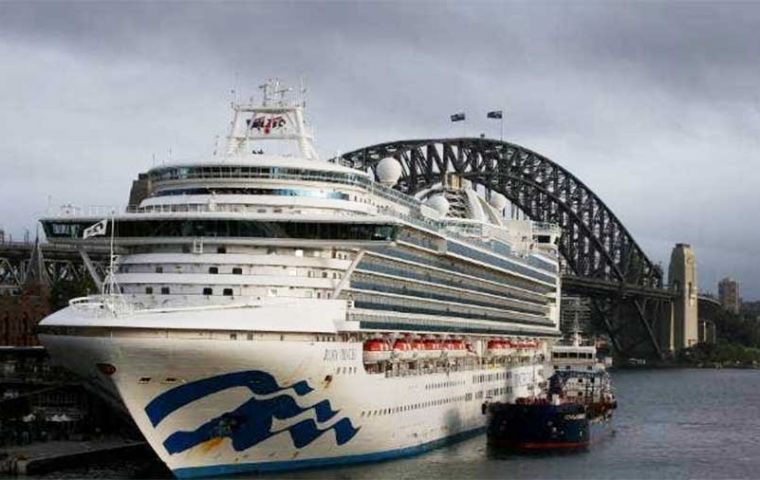 The Ruby Princess sailed from Sydney to New Zealand in March 2020, right at the start of the pandemic. Some 2,671 passengers and 1,146 crew were on board.