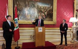 Minister Rutley visited Peru because this year is the anniversary of the second century of bilateral and close relations between Britain and the Andean country