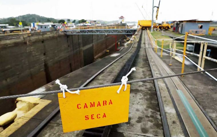 Booking slots will be cut to 25% starting Nov. 3 from an already reduced 31 per day, the Panama Canal Authority (ACP) said in a client advisory (Pic REUTERS)