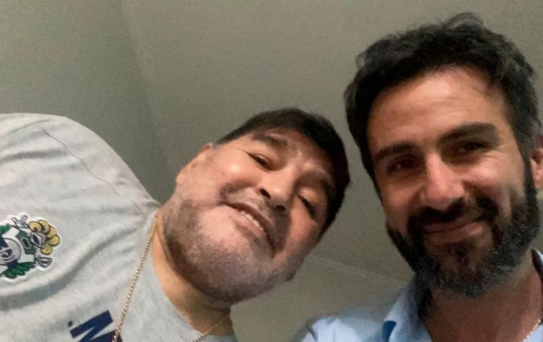 Maradona died at the age of 60 on Nov. 25, 2020.
