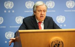 “Everything he says is based on information that we have and that we trust to be able to use,” a spokesperson for Guterres explained
