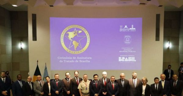 Treaty creating police force of the Americas signed - Vimarsana News