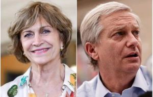 Ms Evelyn Matthei and Jose Antonio Kast lead the opinion polls as possible presidential candidates.