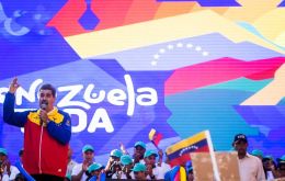 Venezuelan dictator Maduro said in Caracas that Guyana and ExxonMobil, which recently found oil offshore in Essequibo, had been dealt “a historic beating.”