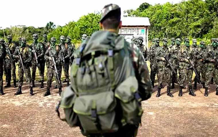 Neighboring Brazil is sending additional troops to the border with Venezuela and Guyana