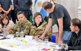 “I am perfectly confident that you will be able to resolve this situation in the best possible way, with the existing resources,” Milei told the people of Bahía Blanca  