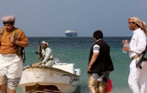 The Iran-backed Houthis said they would not halt attacks on Red Sea shipping despite the announcement of the new maritime protection force.