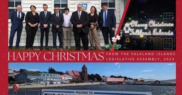 Falklands Legislative Assembly members Christmas message - Vimarsana News