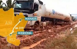 The bill approved in the Lower House allows the use of mostly international funds, US$ 1,3bn  for the “recovery, paving and increasing the capacity of the highway”. (Pic O Globo)