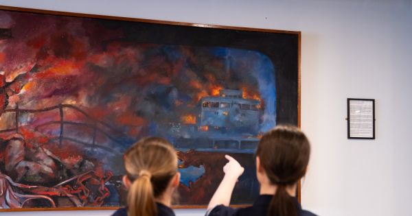 United Kingdom launches search to find the artist of a striking Falklands painting - Vimarsana News