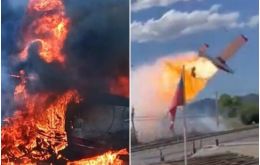 Initial reports suggest that the pilot lost control of the aircraft, “colliding with power lines,” and crashed onto the highway near the city of Talca