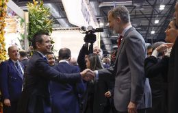 Ecuador must “show the world how things are improving,” Noboa told King Felipe VI and Prime Minister Sánchez in Madrid 