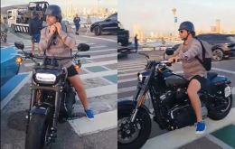The date of the Punta del Este fine is a week after images of the President riding the motorcycle in the port of Punta del Este went viral. 