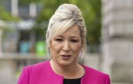 A Sinn Féin first minister Michelle O'Neill, would be a landmark moment - the party aspires one day to unite with the Republic of Ireland.