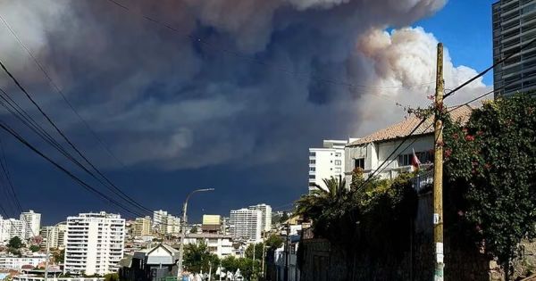 CHILE – Al menos 10 personas han muerto en incendios forestales simultáneos en Mercopress