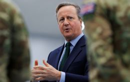 Lord Cameron's two day visit includes a busy agenda of meetings with Falklands government and community, in Stanley and in Camp  
