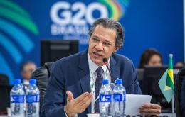 “As far as the financial track is concerned, there was consensus on everything we discussed. We didn't discuss geopolitical conflicts in our meetings,” Haddad explained 