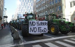 Farmers have organized marches on Paris, Berlin, and mostly Brussels to protest the Green Deal climate change measures 