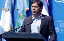 “Sovereignty is not only a speech on April 2,” Kicillof insisted 