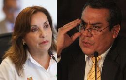 “This issue of the watches will end tomorrow” when Boluarte (L) testifies, Prime Minister Adrianzén (R) hoped