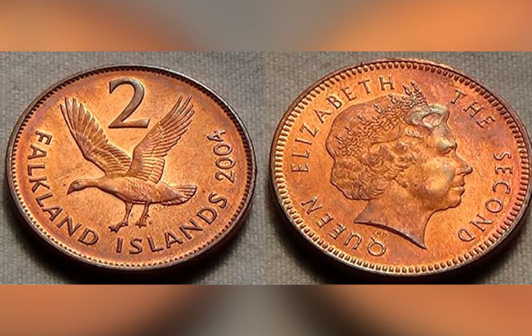The one and two pennies coins which according to the survey most respondents agreed should be removed from circulation
