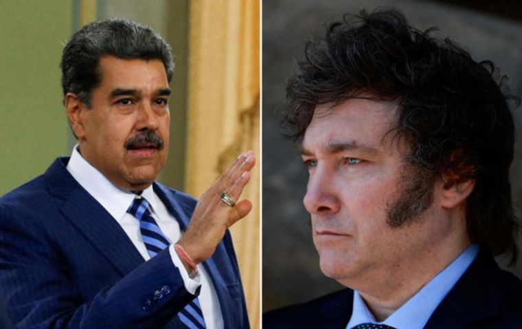 The Venezuelan president argued that his Argentine colleague represented Zionism and fascism