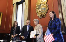 “Uruguay is an ideal partner for the US in emerging technologies,” said Lago. Photo: Presidency of Uruguay