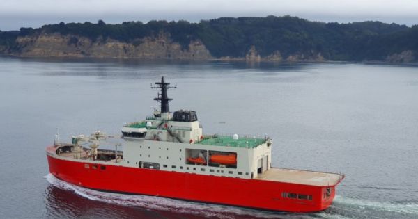 Nuevo rompehielos de Chile cumple primera semana en el mar – MercoPress