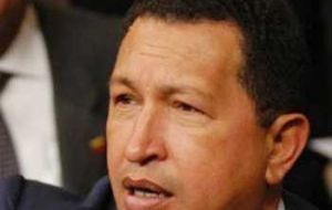 Venezuelan President Hugo Chávez