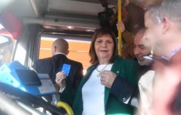 “Stop fucking around,” Bullrich told the strike's organizers who boycotted public transport services so that the stoppage would be larger