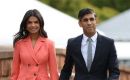 The Rishi Sunak couple wealthy standing has been mainly due to Ms Akshata Murty's shares in Infosys, the Indian IT giant co-founded by her father (Pic PA)
