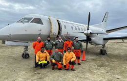 It was the second Antarctic achievement for the Saab 340 this year