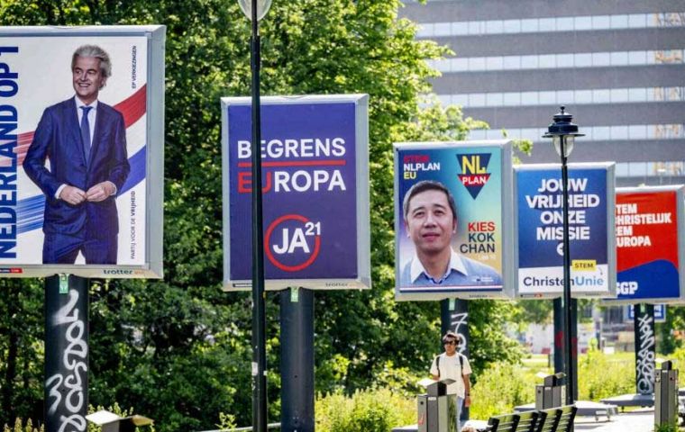 Across all 27 countries, opinion polls show that economic and social policy is still the biggest issue affecting how people cast their ballot (Pic Reuters)