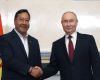 Bolivian President thanks Putin for Russia's partnership