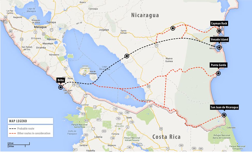 Groundbreaking of Chinese-backed Nicaragua Canal commences — MercoPress