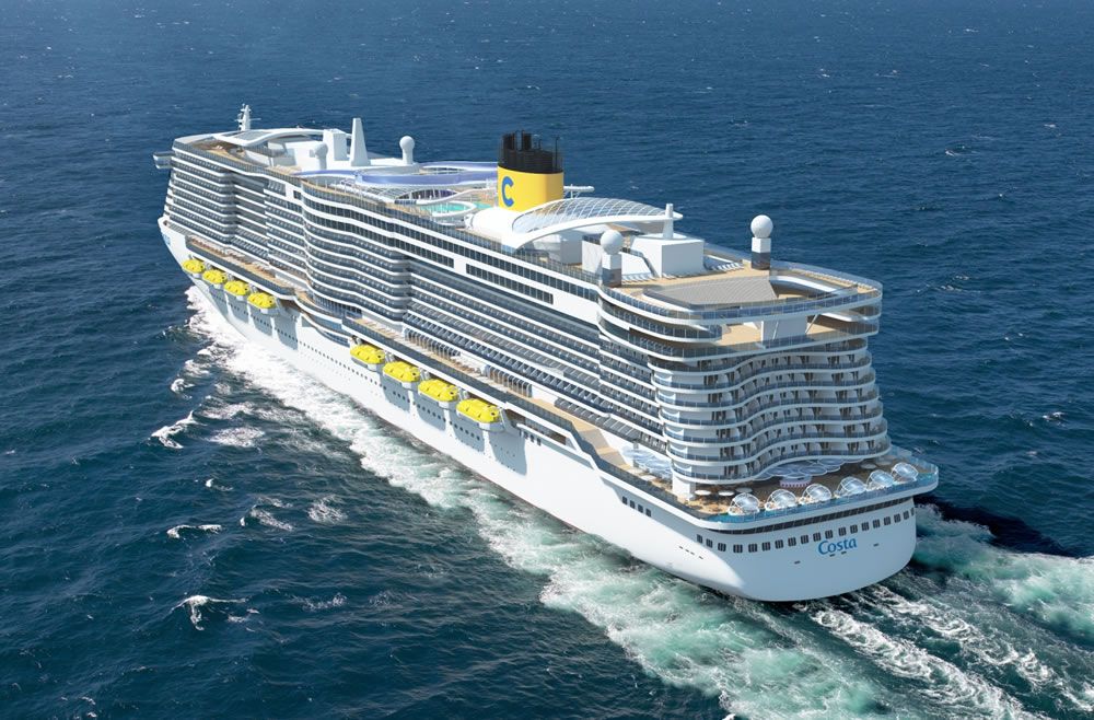 costa cruises will incorporate four new ships, in