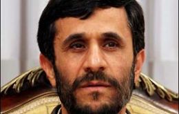 Iranian President Mahmoud Ahmadinejad