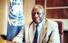 Jacques Diouf: “the silent hunger crisis — affecting one sixth of all of humanity — poses a serious risk for world peace and security”.