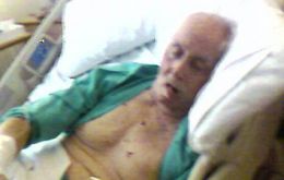 Biggs, who turns 80 this weekend, is severely ill in hospital with pneumonia