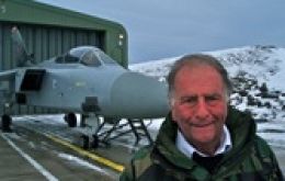 Thanet North representative Roger Gale made a visit in mid winter (when the worst snowfall in 20 years), but was impressed by the morale of the forces.